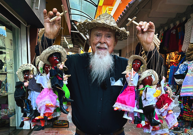 Miguel The Puppet Man by Darlene Perkin